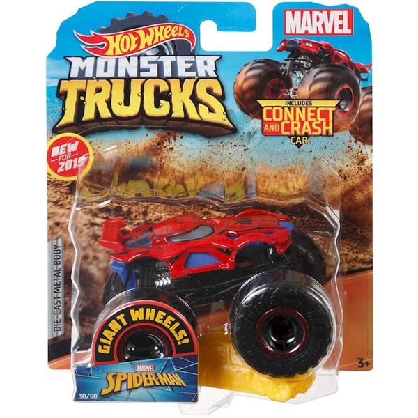 Hot Wheels - 1:64 - Spider-Man - Monster Trucks - GJF44