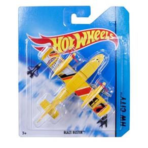 Hot Wheels Avião - Skybusters Blaze Buster - Mattel