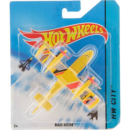 Hot Wheels Aviões Skybusters Blaze Buster - Mattel