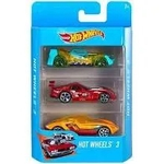 Hot Wheels C/ 3 Carros Sortidos K5904 - Mattel