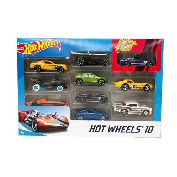 Hot Wheels Caixa de 10 Carros Sortidos - Mattel