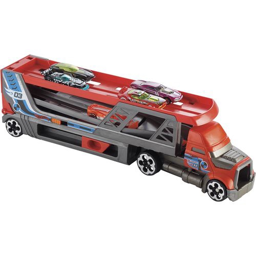 Hot Wheels Caminhão Lançador com 5 Carrinhos Original Mattel