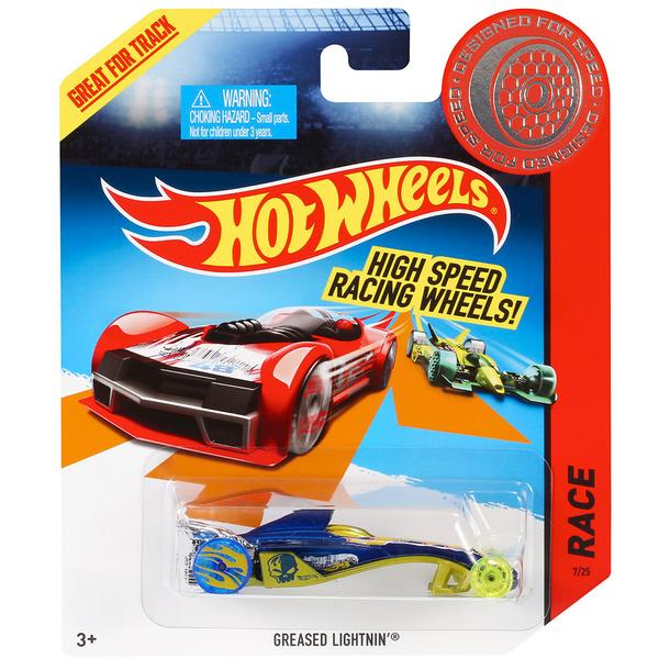 Hot Wheels Carros Alta Velocidade Greased Lightnin - Mattel - Hot Wheels