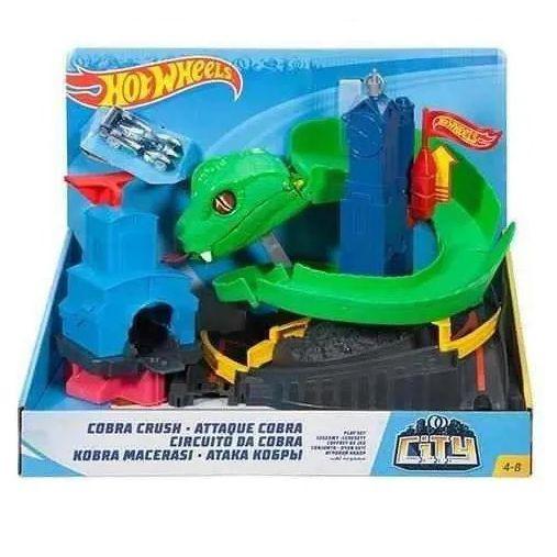 Hot Wheels City Conjunto Ataque da Cobra Mattel