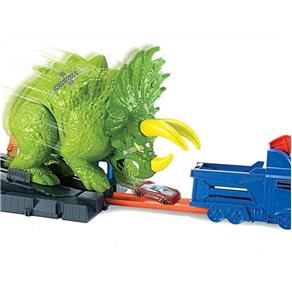Hot Wheels City Pista de Ataque Triceratops - GBF97 - Mattel