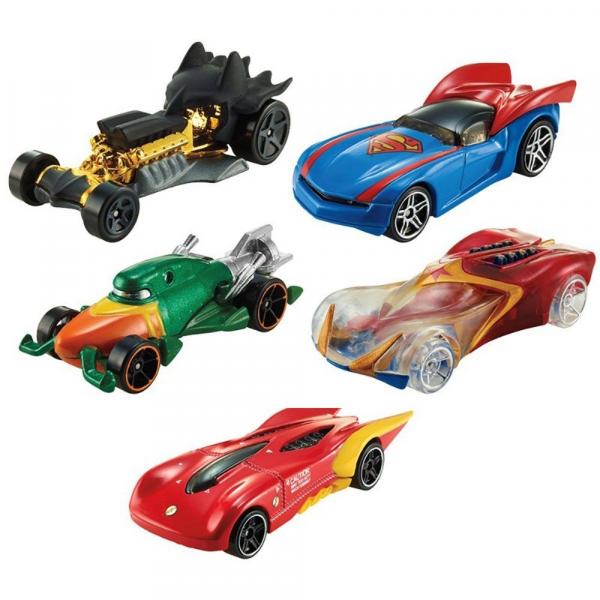 HOT WHEELS-DC FRIENDS Pack com 5 MATTEL CDN74