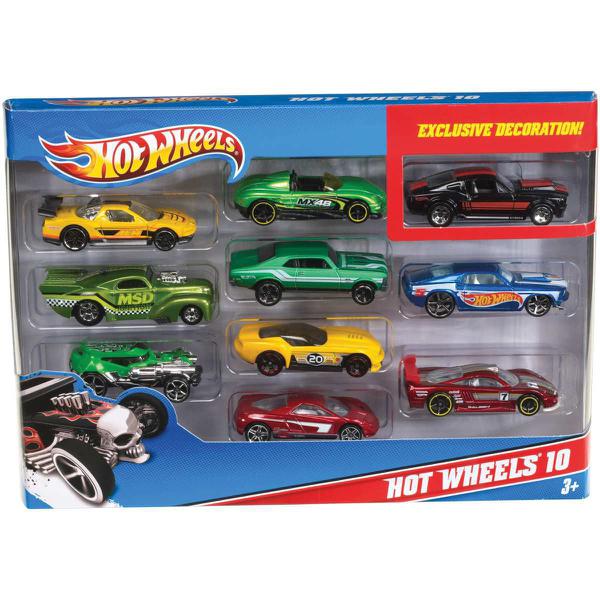 Hot Wheels HOT Wheels C/10 Carrinhos SORT - eu Quero Eletro