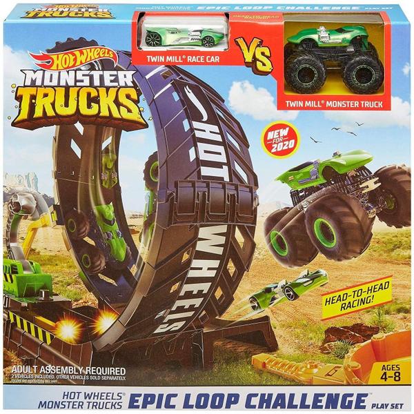 Hot Wheels Lançador Monster Trucks - Gky00 Mattel