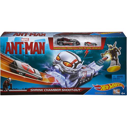 Hot Wheels Marvel Pistas Combate Ant-Man - Mattel