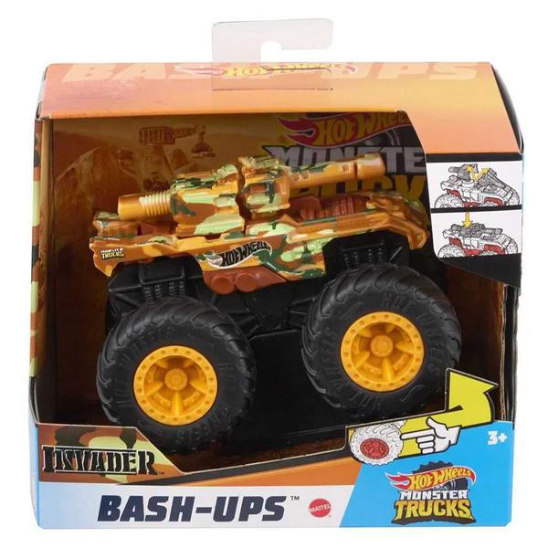 Hot Wheels Monster Trucks Invader Gpy49 - Mattel