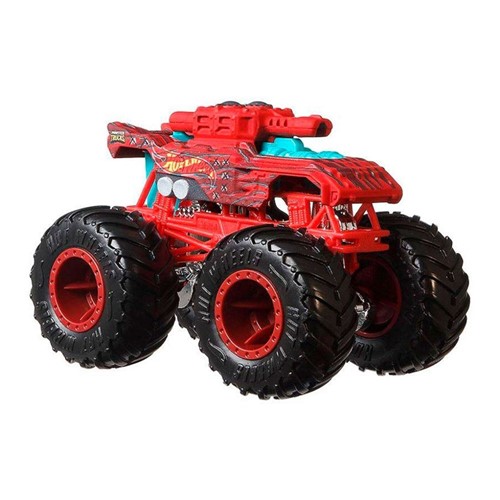 Hot Wheels Monster Trucks Invader Vermelho - Mattel
