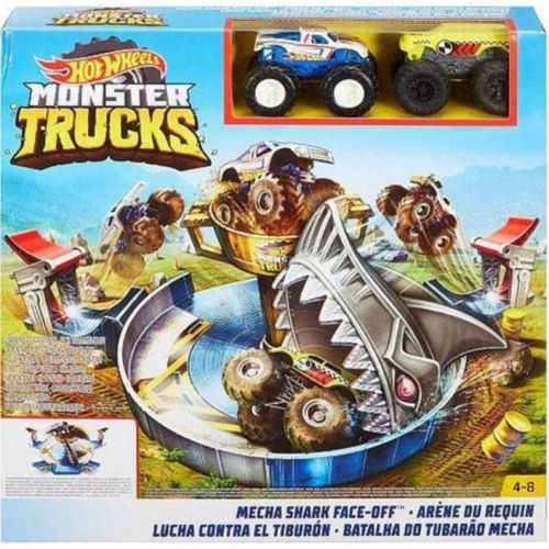 Hot Wheels - Monster Trucks - Pista do Tubarao - Mattel