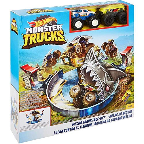 Hot Wheels Monster Trucks Pista Tubarao Fyk14 Mattel