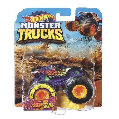 Hot Wheels Monster Trucks - Psychodelic - Mattel GBT91