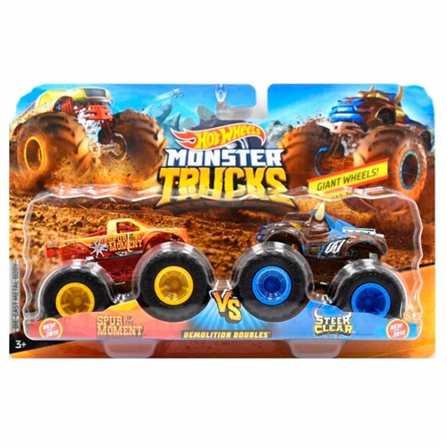 Hot Wheels Monster Trucks Steer Clear Spur Moment - Mattel