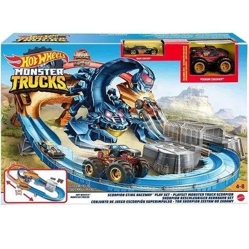 Hot Wheels Monster Trucks - Track Escorpião - Mattel