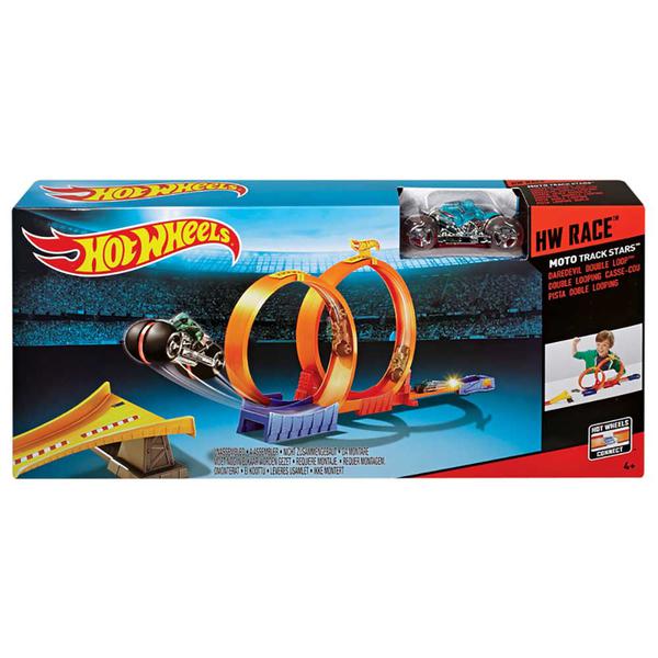 Hot Wheels - Motos - Pista Super Loop 2 - Mattel