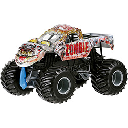 Tudo sobre 'Hot Wheels Off-Road Big Foots 1:24 Zombie - Mattel'