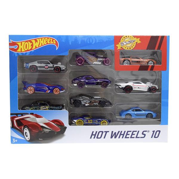 Hot Wheels Pacote 10 Carros - Mattel