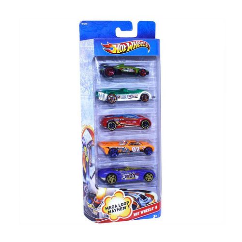 Hot Wheels Pacote 5 Carros - Hot Wheels 5 - Mattel