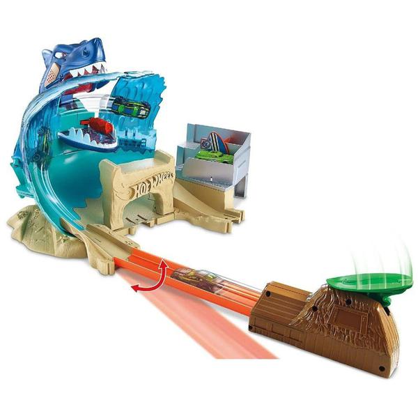 Hot Wheels Pista Batalha na Praia do Tubarão FNB21 (6553) - Mattel