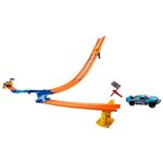 Hot Wheels - Pista Corrida de Rally - Desafio Queda Dupla Dnr54