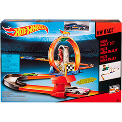 Tudo sobre 'Hot Wheels Pistas 3 em 1 Mega Rally BGJ08/BGJ09 - Mattel'