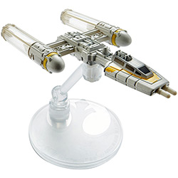 Hot Wheels Star Wars Naves Rogue One R1 Y-Wing Gold Lead - Mattel