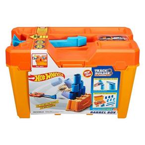 Hot Wheels Track Builder Barrel Box - Mattel