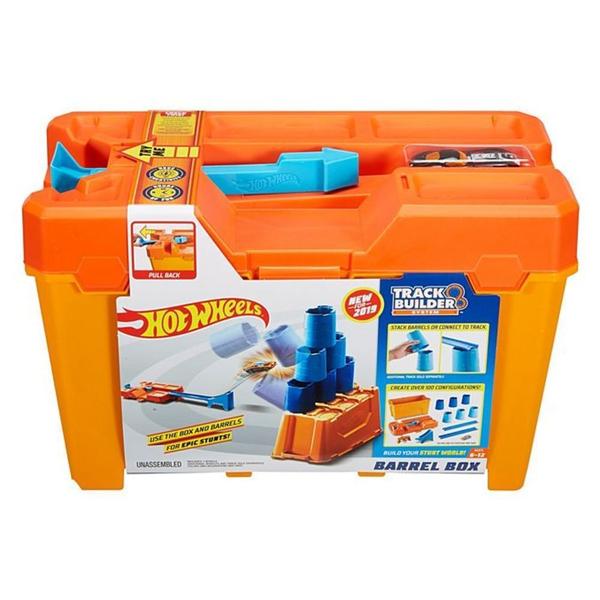 Hot Wheels - Track Builder - Barrel Box - Mattel