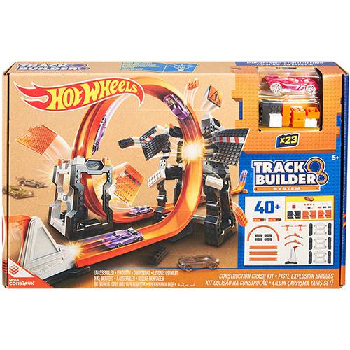 Hot Wheels - Track Builder Kit de Construção Radical - Mattel