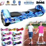 Hoverboard 6 5 Bluetooth Hoverboard Camuflado Azul Hoverboard com LED Grande Hoverboard com Bluetooth Barato Hoverboard Samsung Original Skate Elétrico Hoverboard Off Road