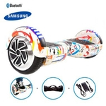 Hoverboard 6,5" Grafite HoverboardX USA Bateria Samsung Bluetooth Smart Balance Com Bolsa