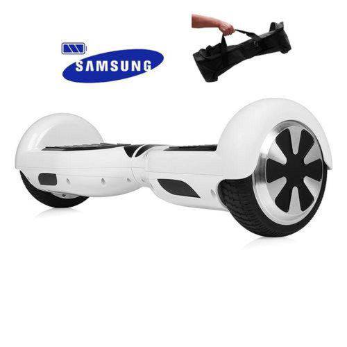 Hoverboard Scooter Patinete Skate 6,5" Branco Bluetooth Bivo