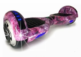 Tudo sobre 'Hoverboard Skate Elétrico Leds Bluetooth 6,5 - Galaxia - Star Wheels'