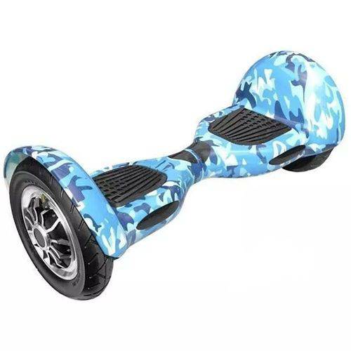 Hoverboard Skate Elétrico Smart Balance Wheel 10 Polegadas Bluetooth AZUL COLORIDO