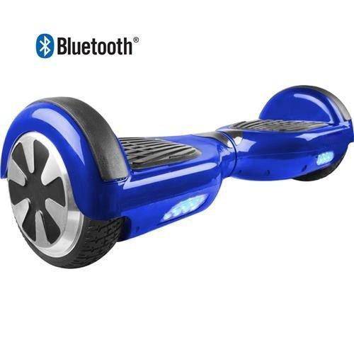 Hoverboard Skate Elétrico Smart Balance Wheel 6.5 Polegadas com Bluetooth AZUL