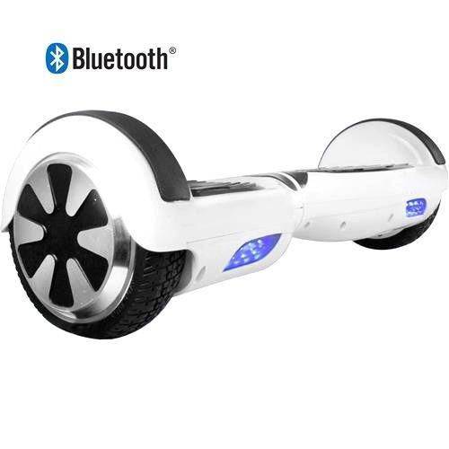 Tudo sobre 'Hoverboard Skate Elétrico Smart Balance Wheel 6.5 Polegadas com Bluetooth BRANCO'