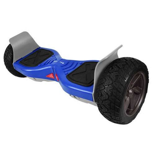 Skate Elétrico Off-road Hoverboard Bateria Lítio 8,5 Polegadas Scooter Azul