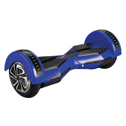 Tudo sobre 'Hoverboard Smart Balance Scooter 8'' Mymax Bateria Samsung Bluetooth Bivolt - Azul'