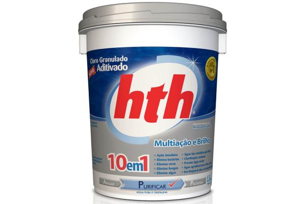 Hth Cloro Aditivado Mineral Brilliance 10 em 1 com 5,5kg