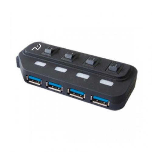 Hub 4 Portas USB 3.0 Super Speed Multilaser AC264