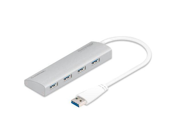 Hub Aluminium USB 3.0 - 4 Portas - COMTAC - 9305