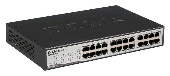 HUB Switch DES-1024D 24 Portas 10/100Mbps - D-Link