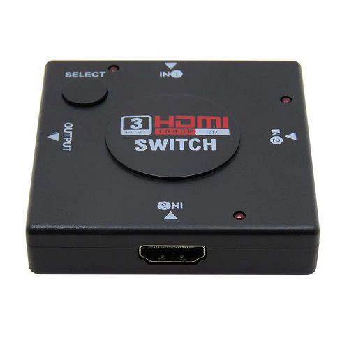 Hub Switch Hdmi 3 Portas 1080P - Import