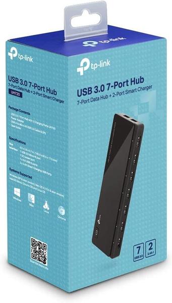 Hub USB 3.0 de 7 Portas (Mais 2 Portas para Carregamento) UH720 - Tp-Link