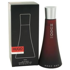 Hugo Deep Red Eau de Parfum Spray Perfume Feminino 90 ML-Hugo Boss