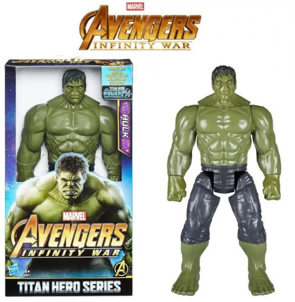 Tudo sobre 'Hulk Avengers Figura 12 Titan Hero E0571 - Hasbro'