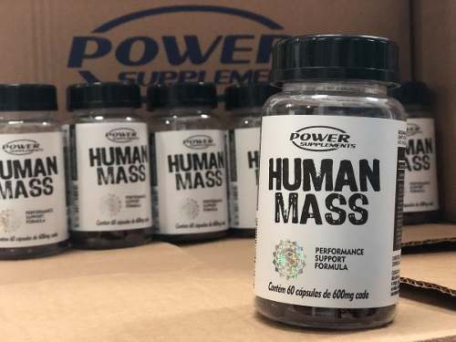 Human Mass 60 Cápsulas - 600mg - Power Supplements