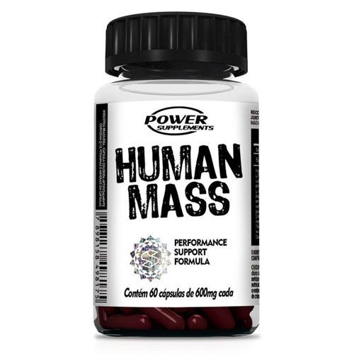 Human Mass - 60 Cápsulas - Power Supplements